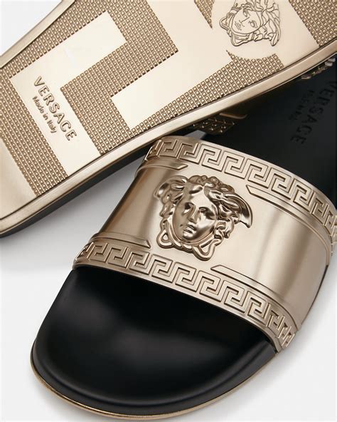 versace palazzo strass|Versace palazzo slides.